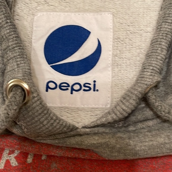 H&M Gray Pepsi Hoodie Size Medium - Picture 5 of 10